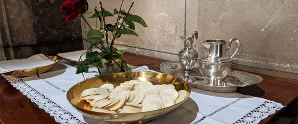 des hosties consacrés