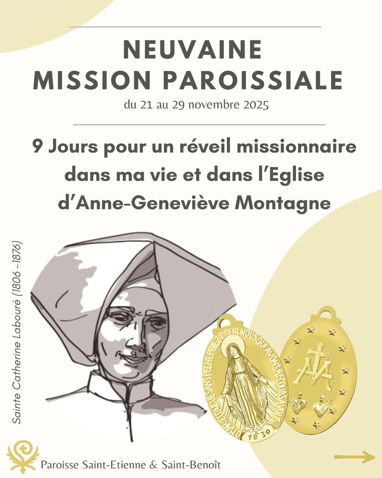 Neuvaine Mission Paroissiale 2025