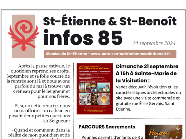 Bulletin Paroissial du 14 février 2026 – n°85