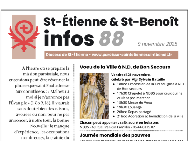 Bulletin Paroissial du 5 février 2026 – n°88